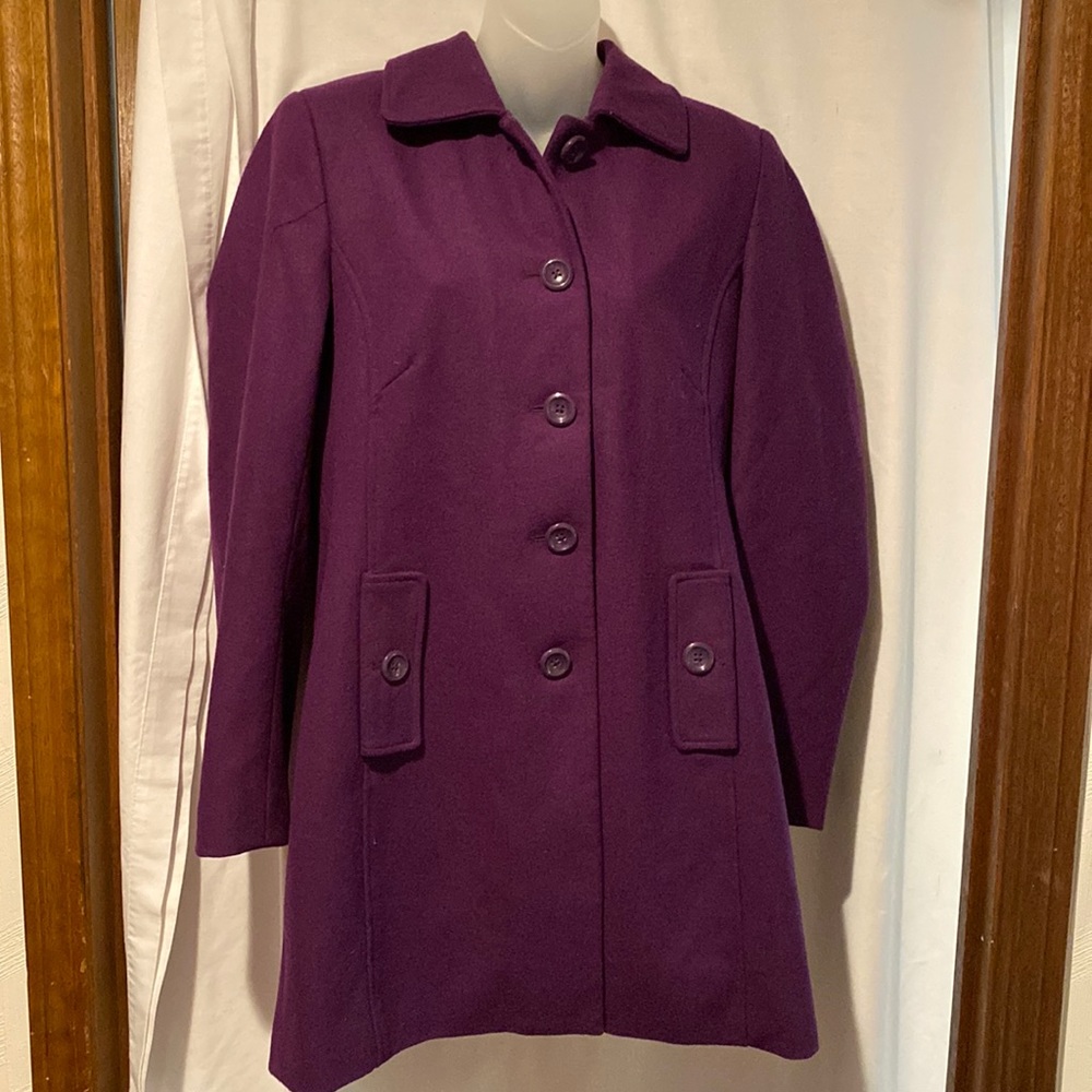 George wool peacoat